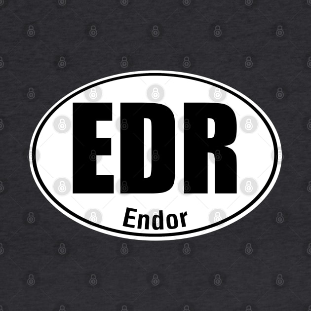 Endor Travel Sticker by PopCultureShirts